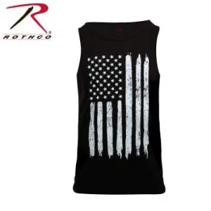 Distressed U.S. Flag Tank Top