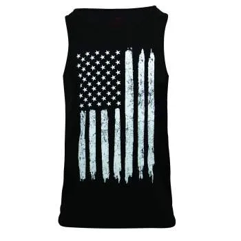 Distressed U.S. Flag Tank Top