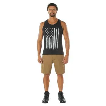 Distressed U.S. Flag Tank Top