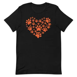 Dog Paws Short-Sleeve Unisex T-Shirt
