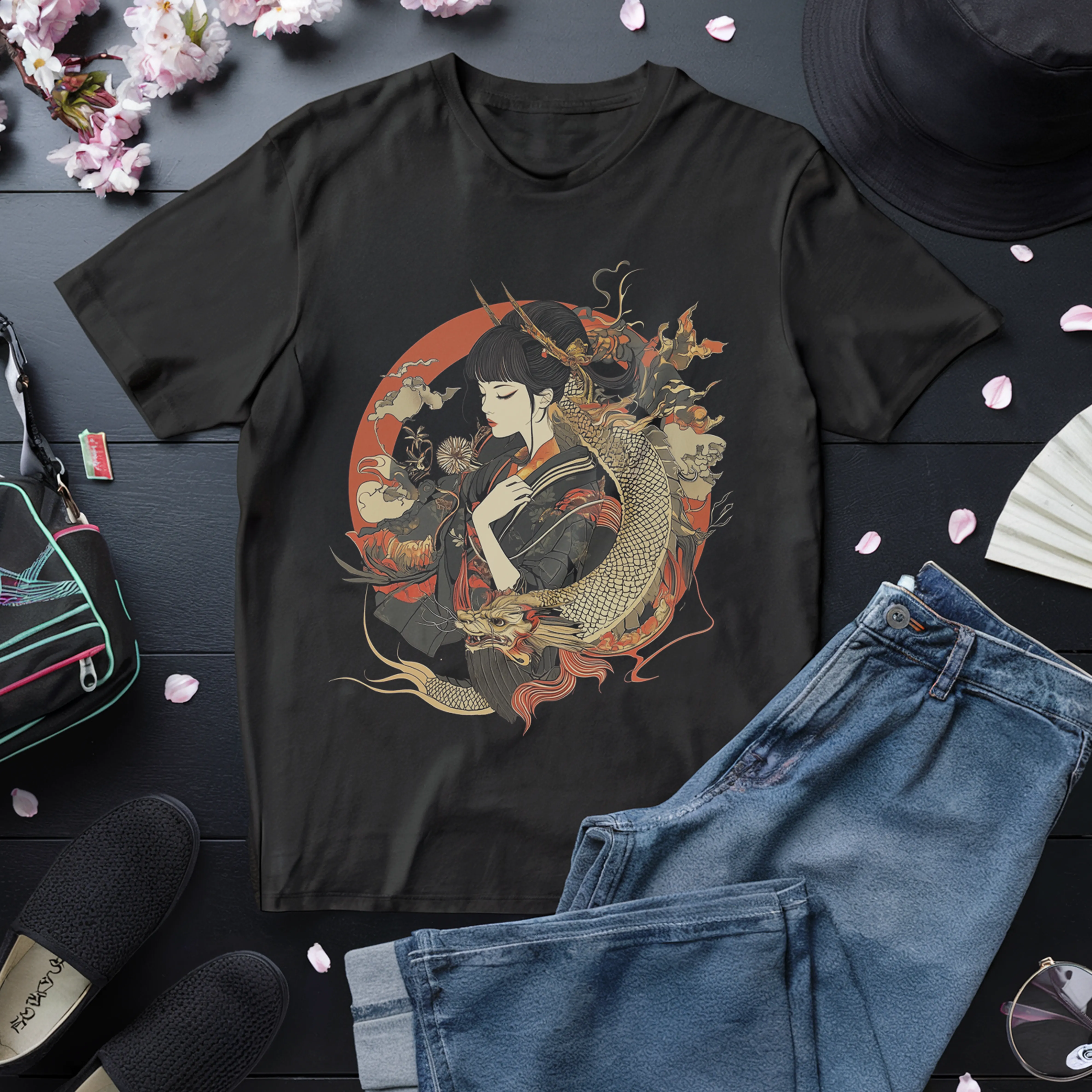Dragon Lady Graphic T-Shirt