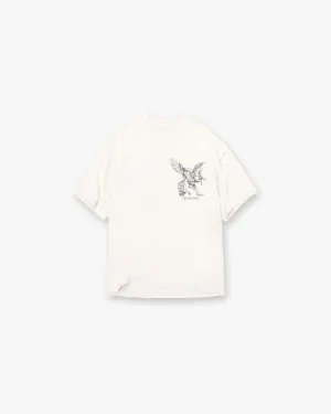 Elegance In Motion T-Shirt - Flat White