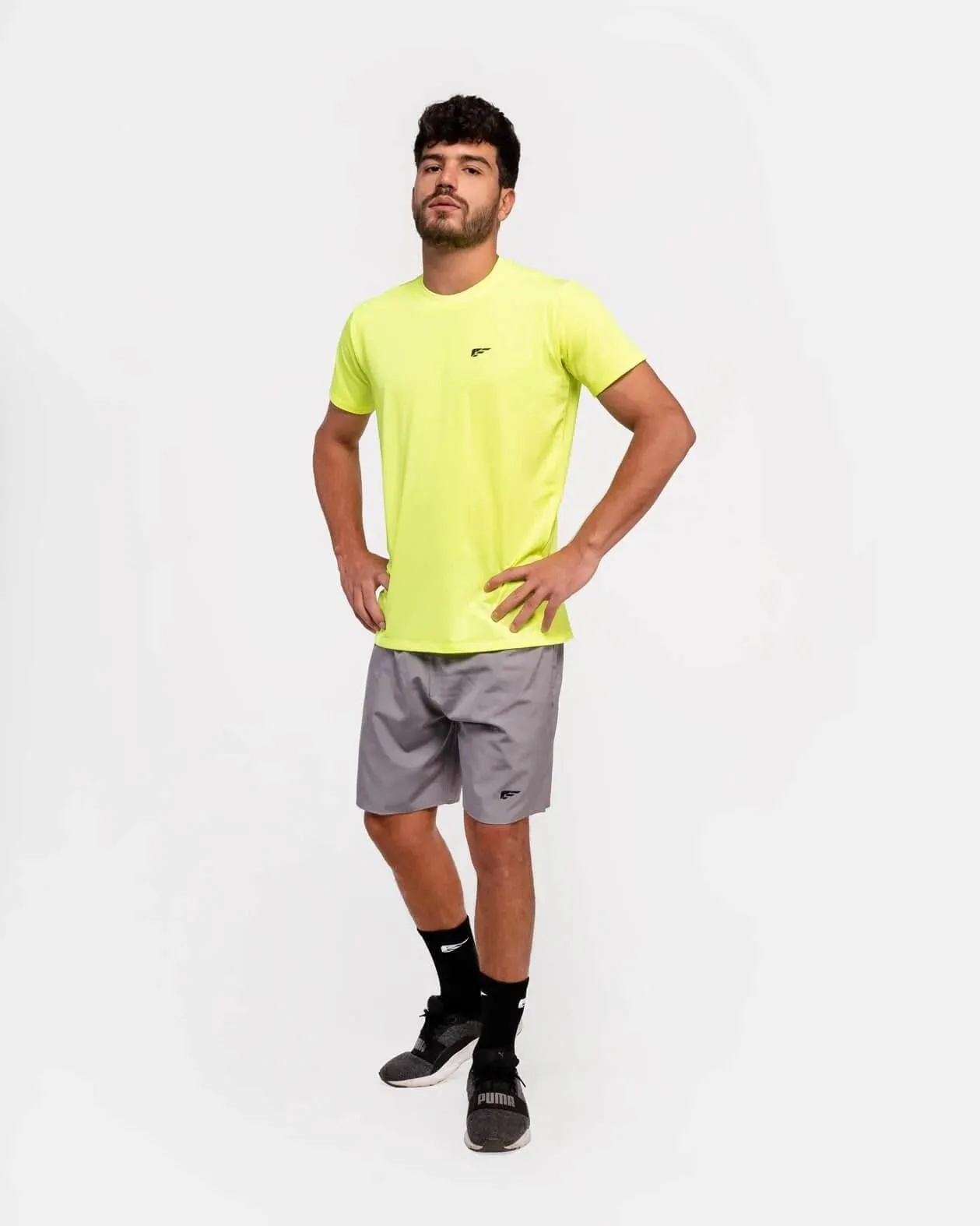 Elevate Tshirt - Neon Yellow
