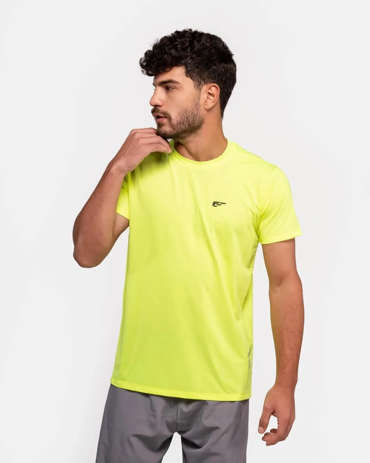 Elevate Tshirt - Neon Yellow
