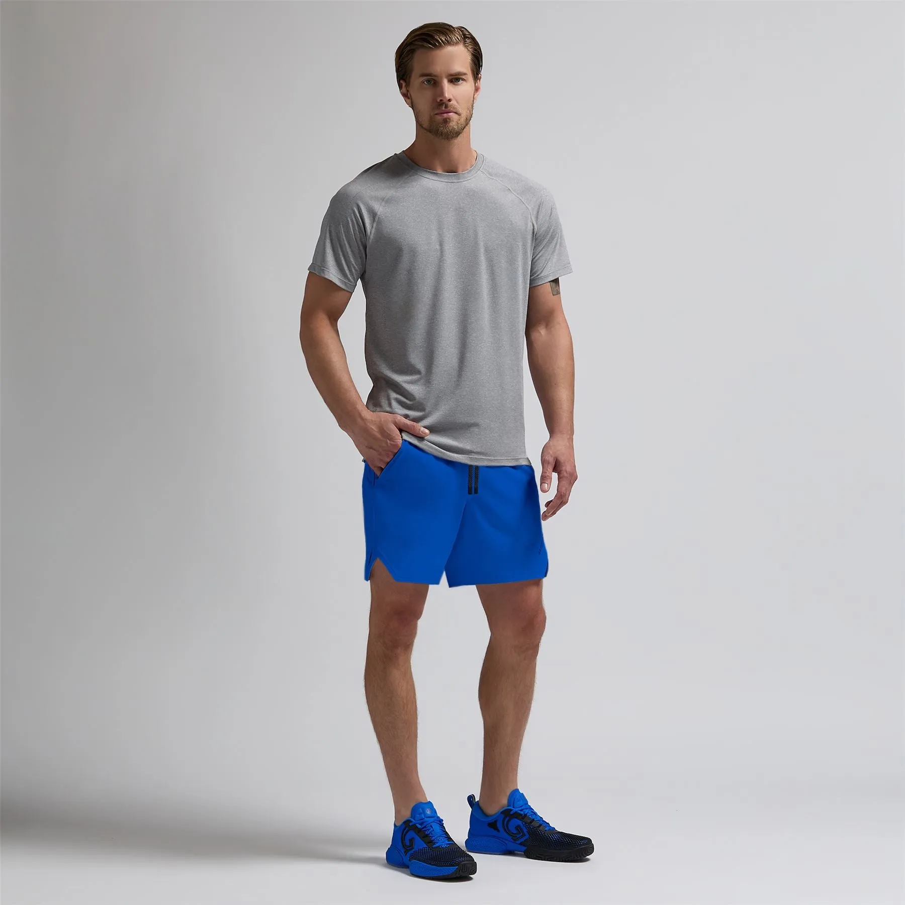 Essential Tech Jersey Ops Tee Heather Gray - 2025