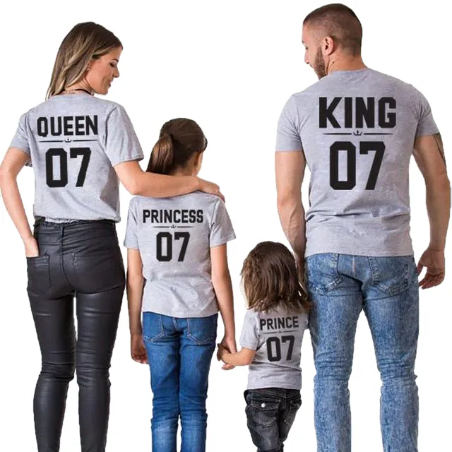 Family Look Dad Mom Kid Matching Outfits And Sexy T-Shits