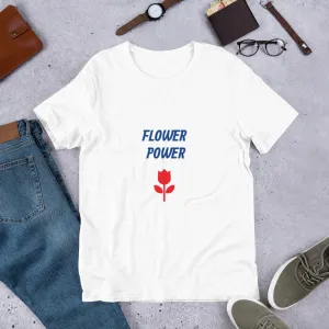 Flower Power Short-Sleeve Unisex T-Shirt