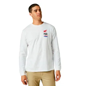 Fox Racing Honda Wing Long Sleeve Premium Tee T-Shirt Optic White