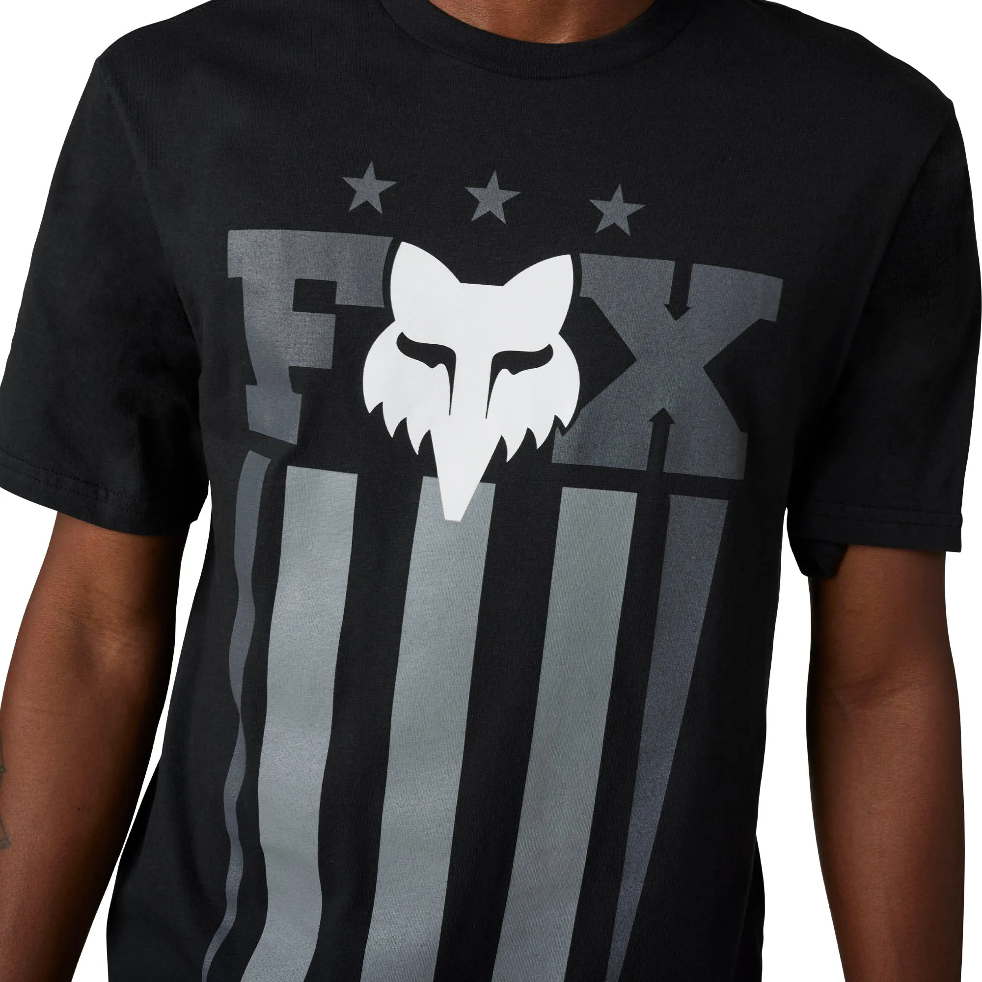 Fox Racing  Mens Unity T-Shirt Short Sleeve Premium Tee Crewneck Heather Graphite