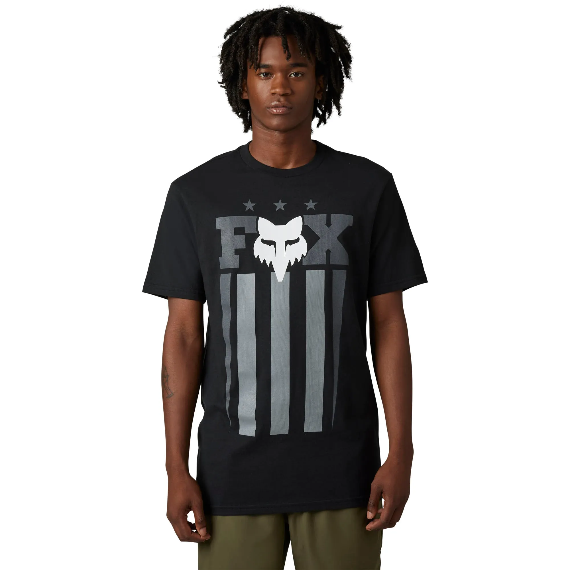 Fox Racing  Mens Unity T-Shirt Short Sleeve Premium Tee Crewneck Heather Graphite
