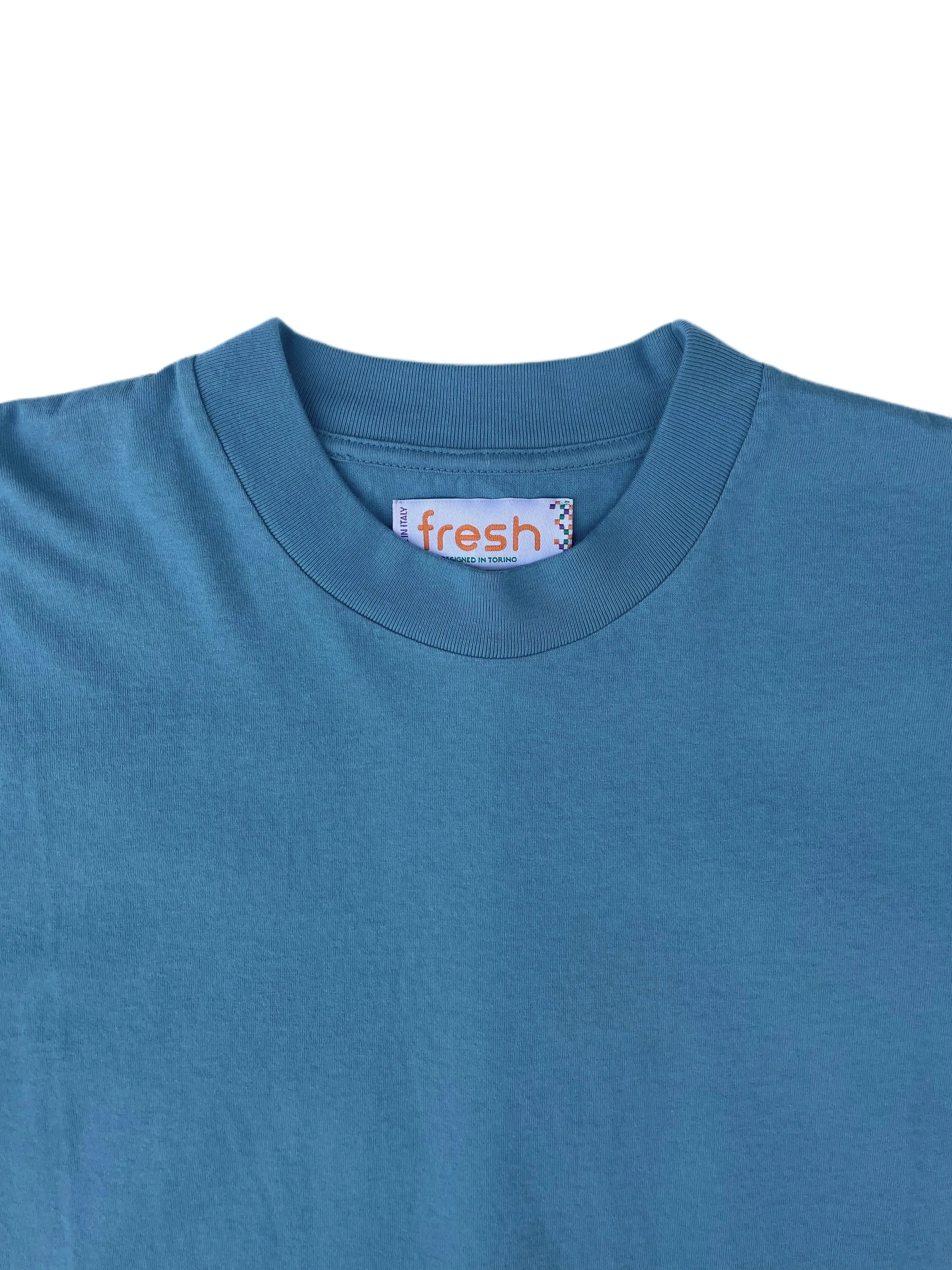 FRESH Max Cotton Tee in Light Blue