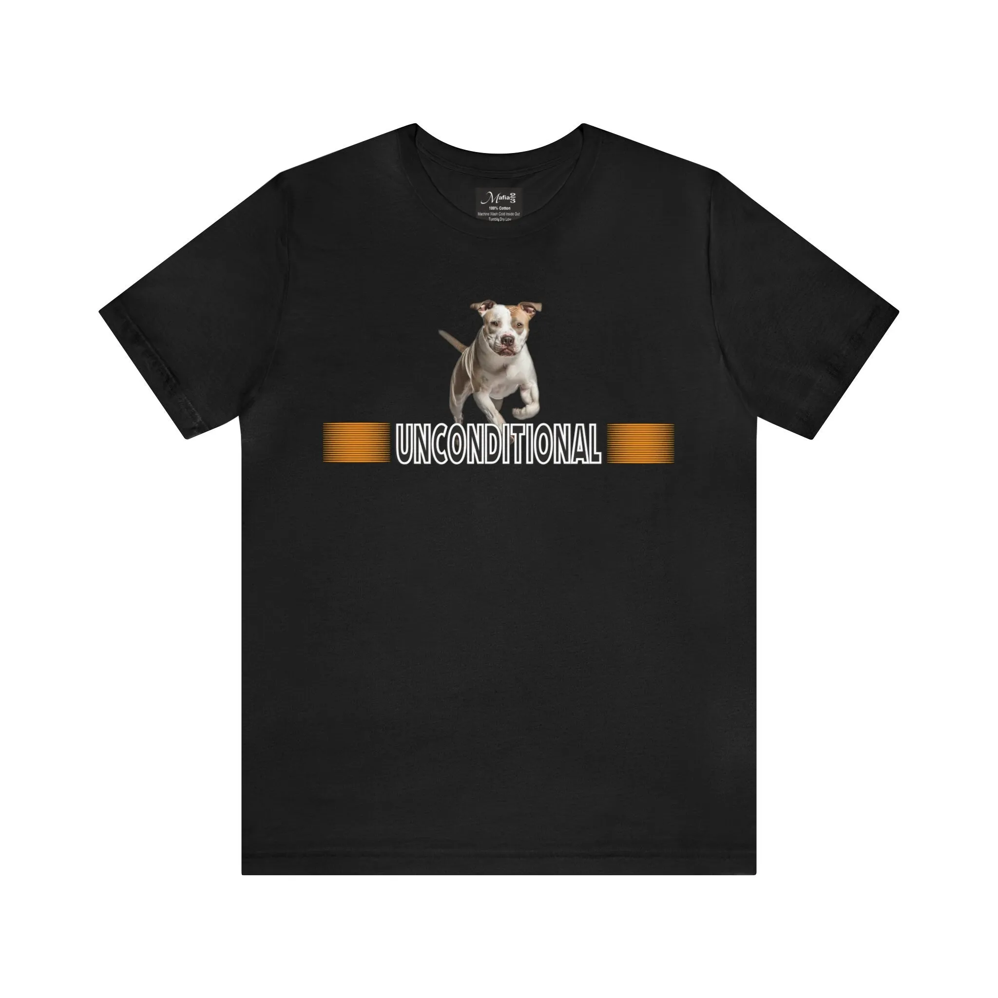 Funny dog T-shirt Unconditional T-shirt Dog lover's Custom Print Pattern Unisex gift t shirts | Vintage tees
