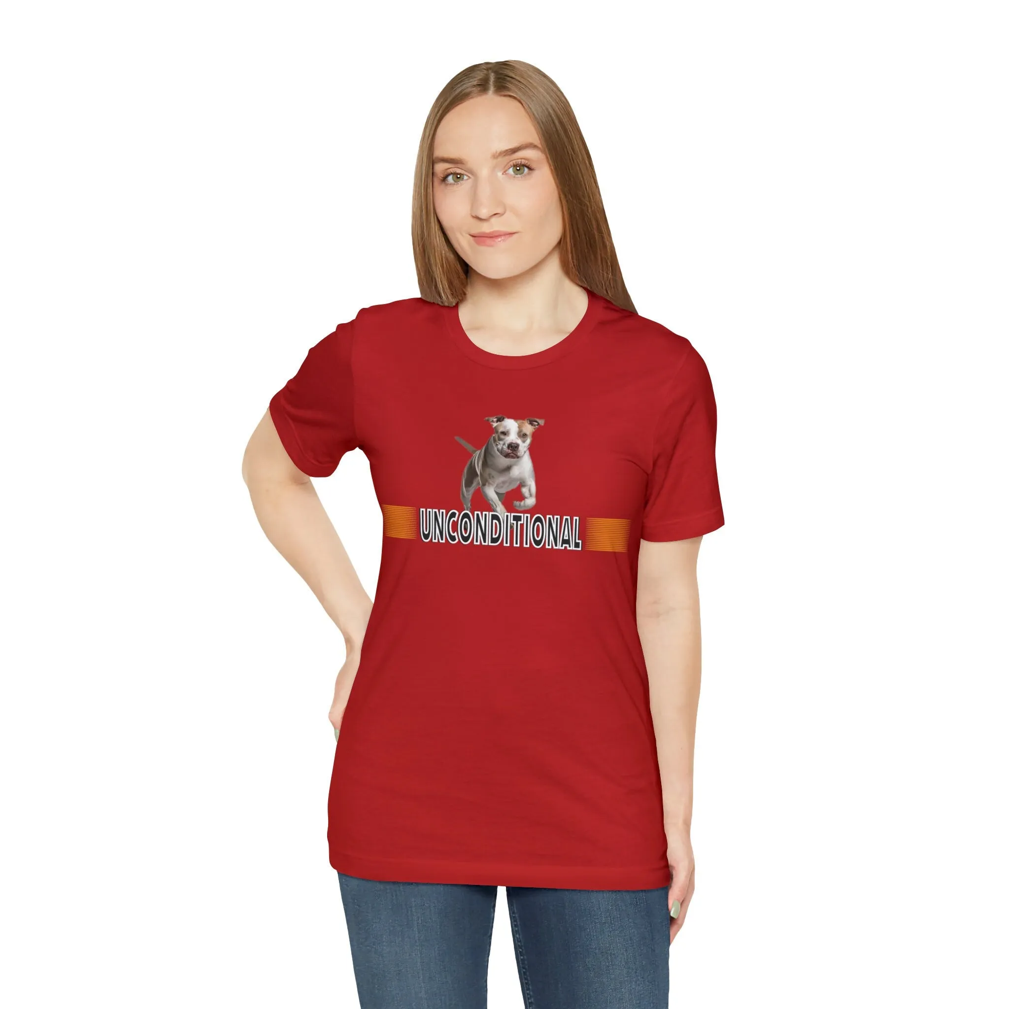 Funny dog T-shirt Unconditional T-shirt Dog lover's Custom Print Pattern Unisex gift t shirts | Vintage tees