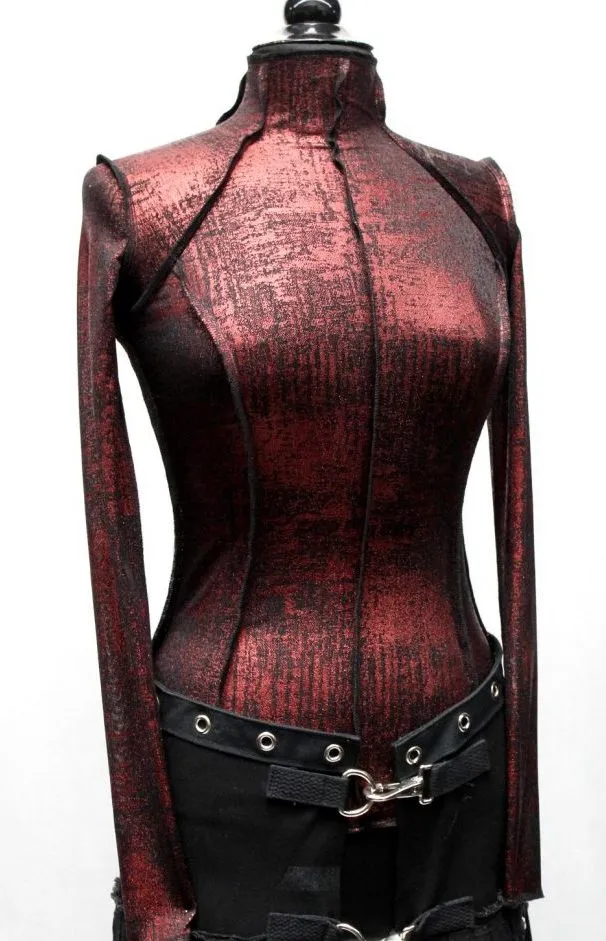 FUTURE SHOCK TOP - METALLIC RED