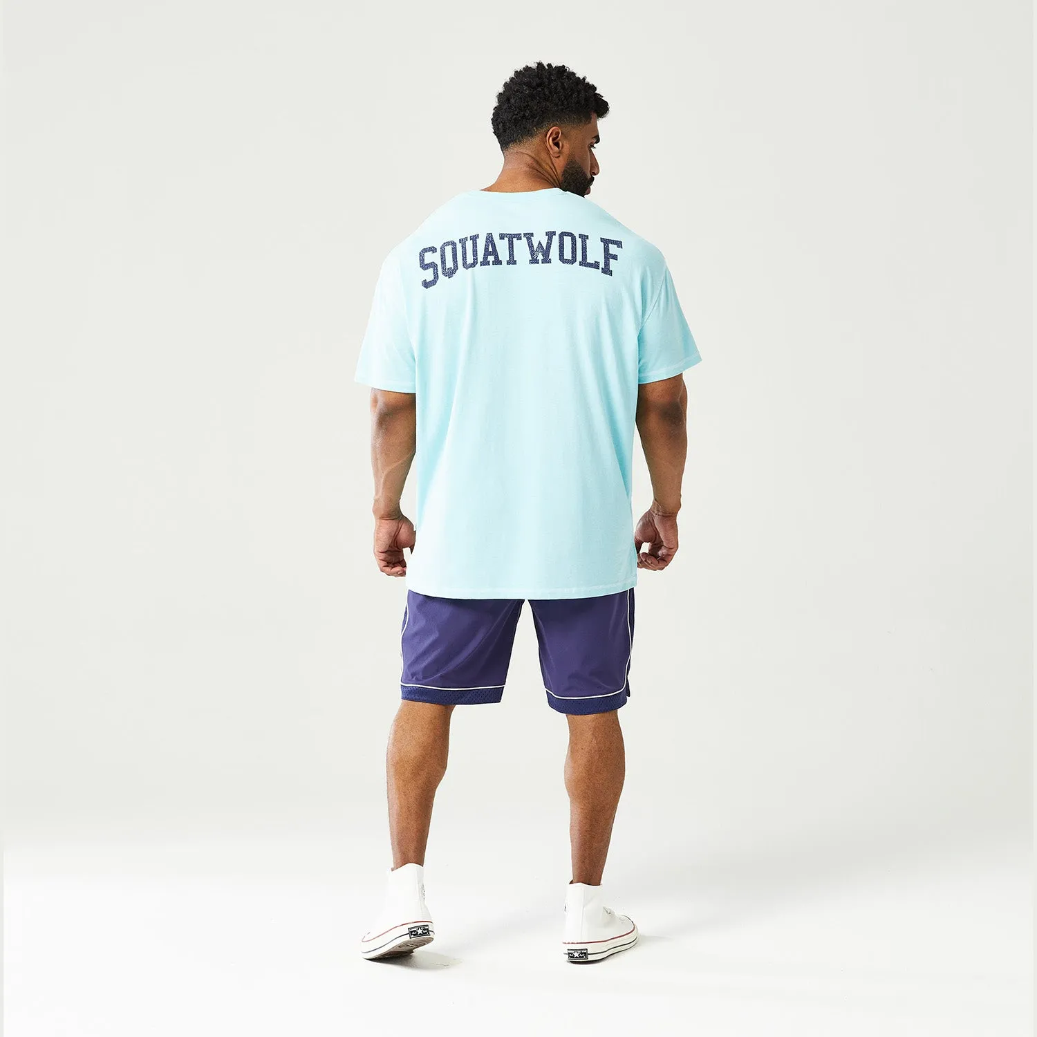 Golden Era Core Oversized Tee - Angel Blue