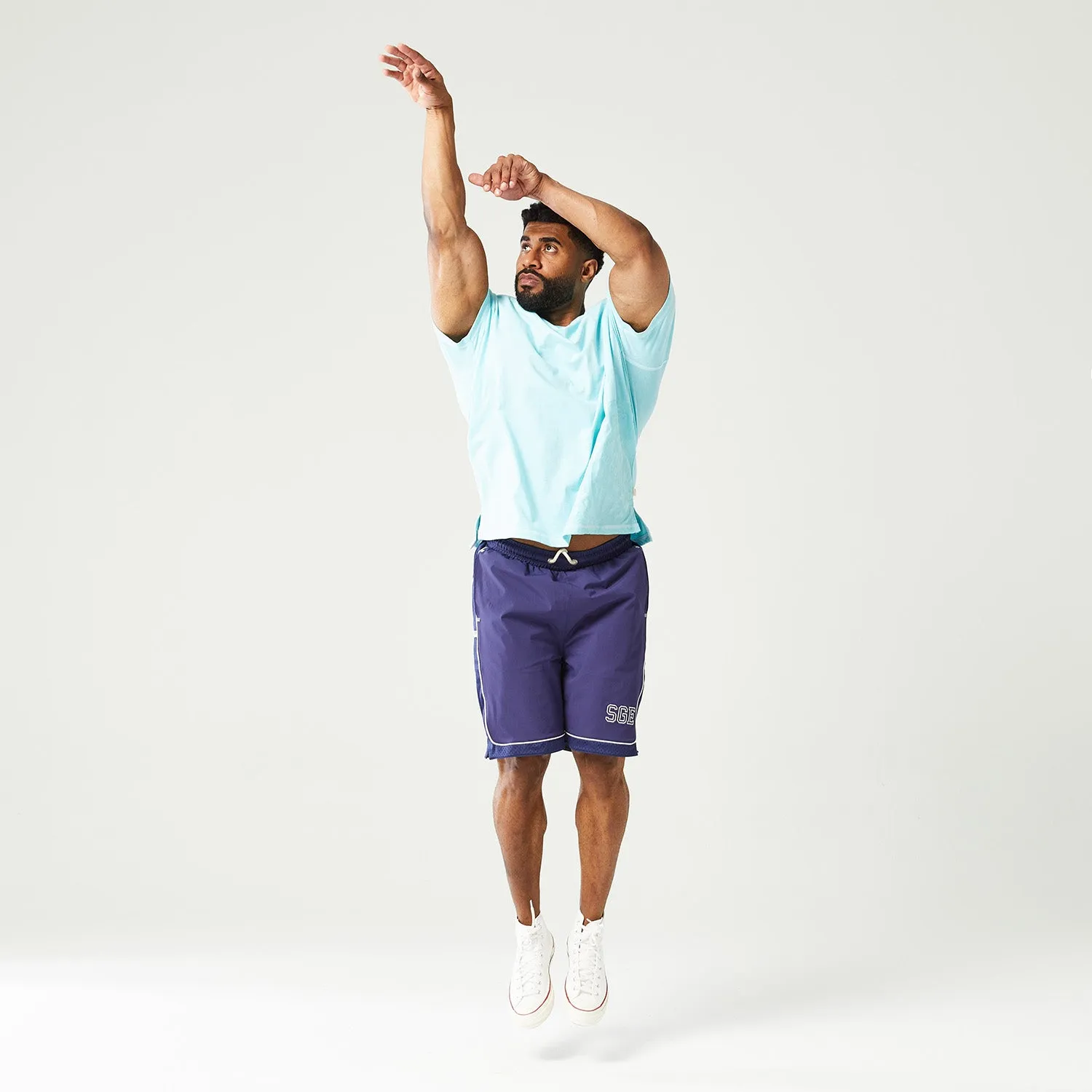 Golden Era Core Oversized Tee - Angel Blue