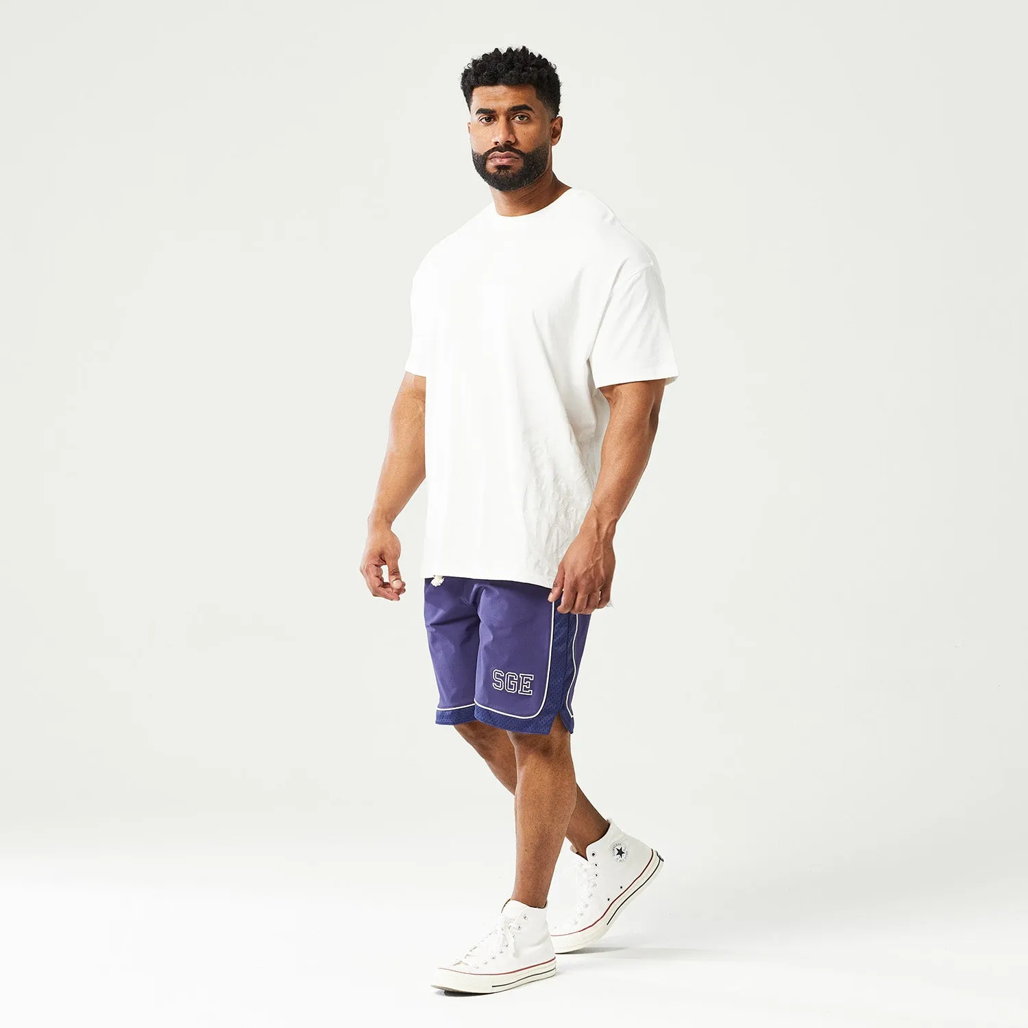 Golden Era Core Oversized Tee - Star White