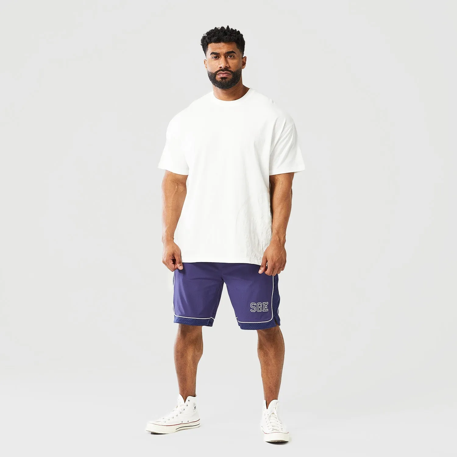 Golden Era Core Oversized Tee - Star White