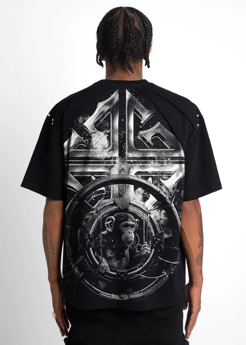 Guapi See No Evil Obsidian Black Tee