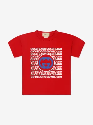 Gucci Baby Boys Logo Print T-Shirt