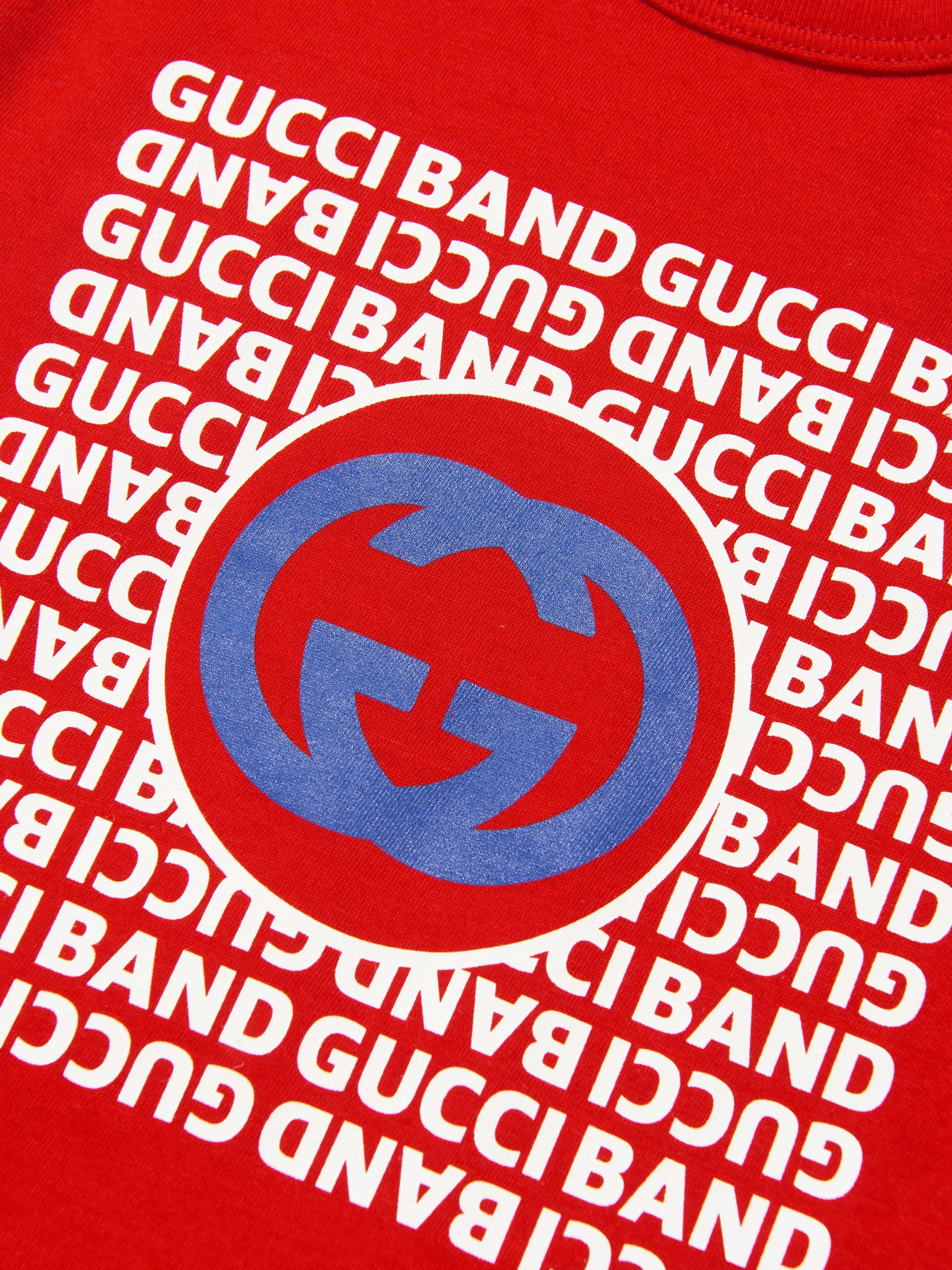 Gucci Baby Boys Logo Print T-Shirt