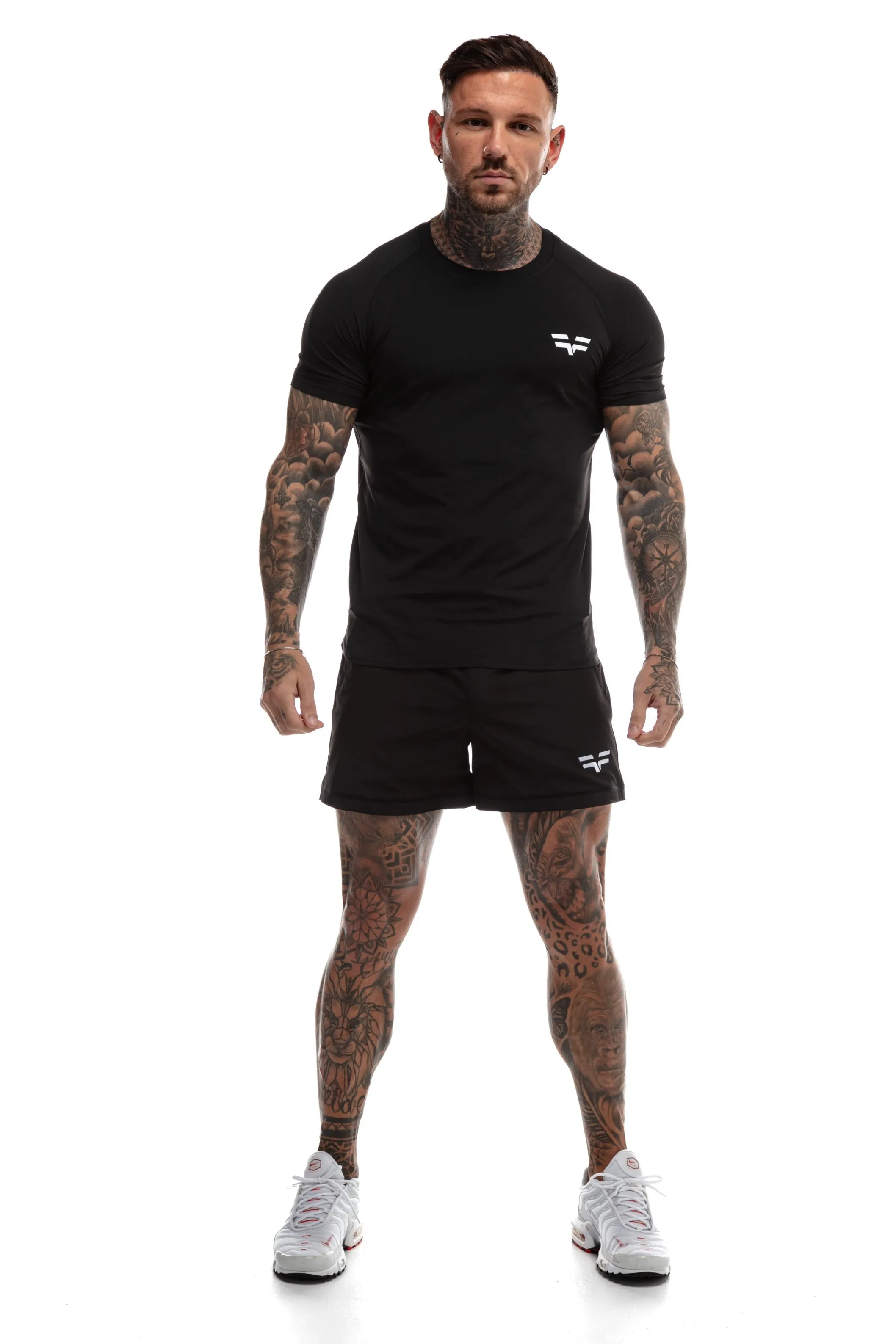 GymFreak Mens 365 T-Shirt - Black
