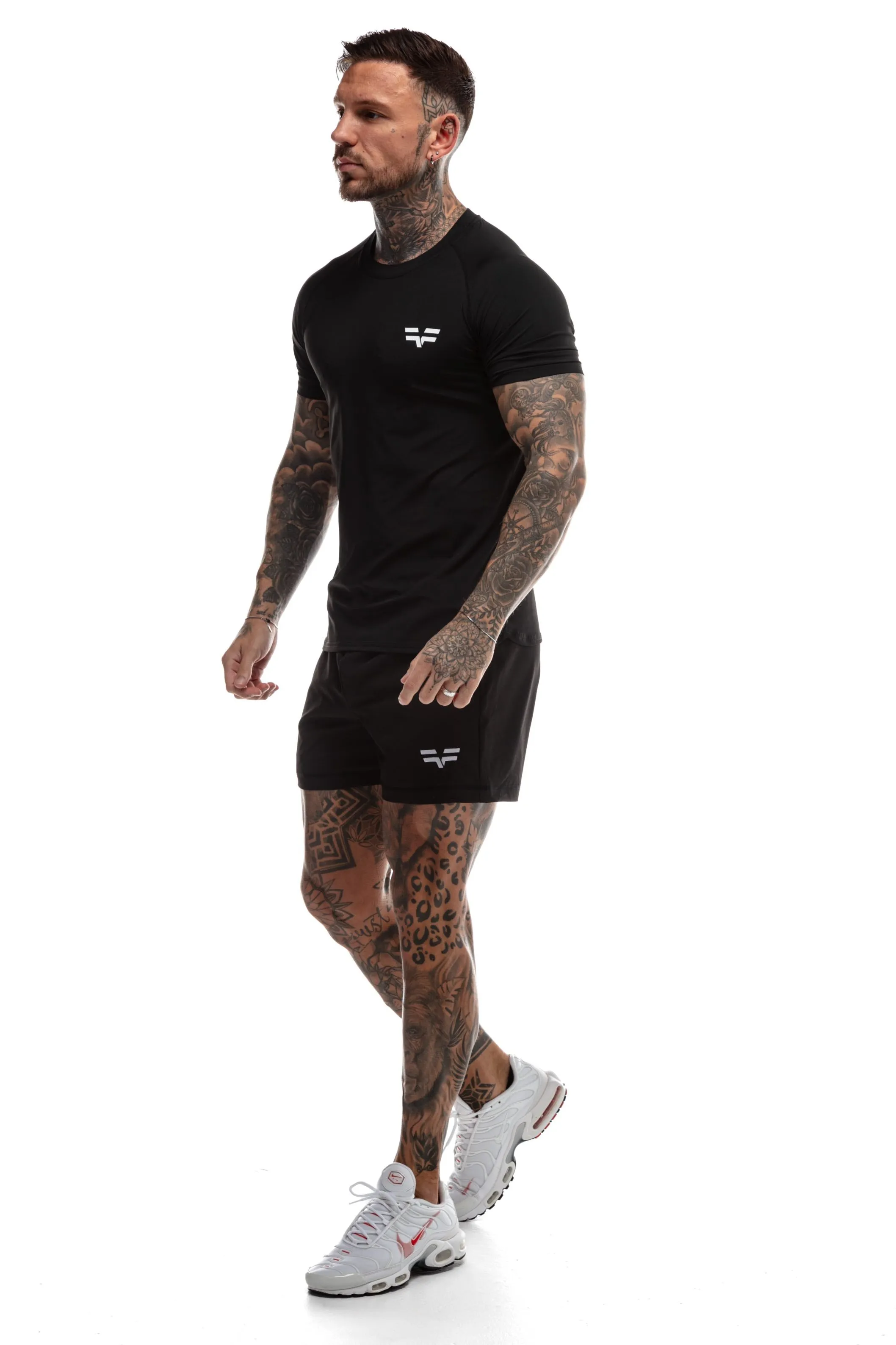 GymFreak Mens 365 T-Shirt - Black