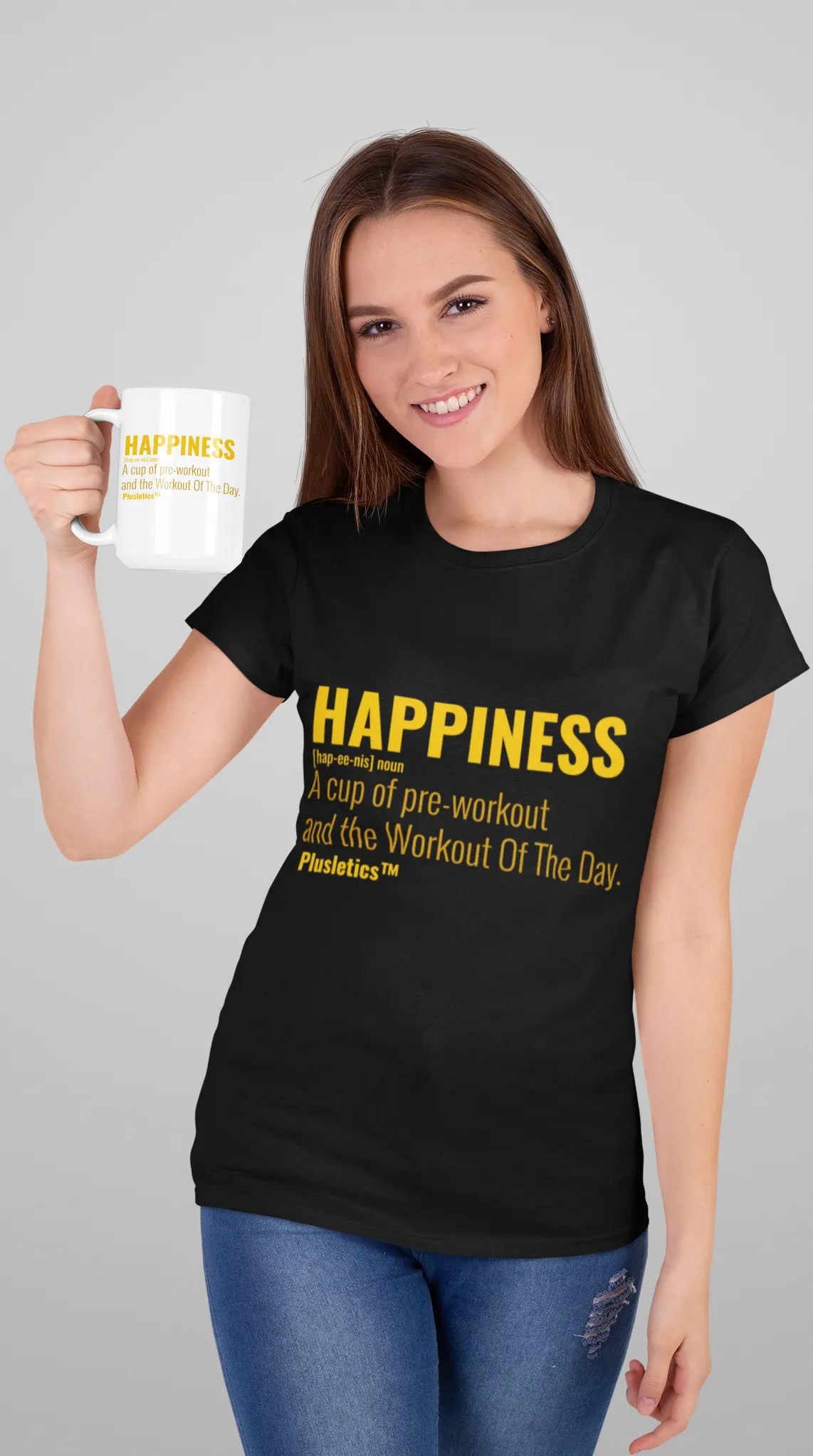 Happiness: The Workout of The Day! | Happiness T-Shirt