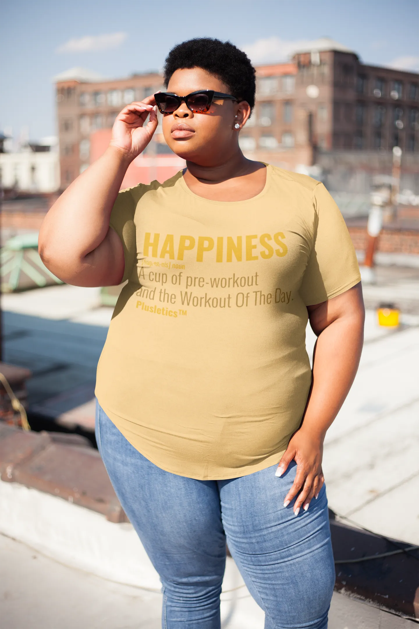 Happiness: The Workout of The Day! | Happiness T-Shirt