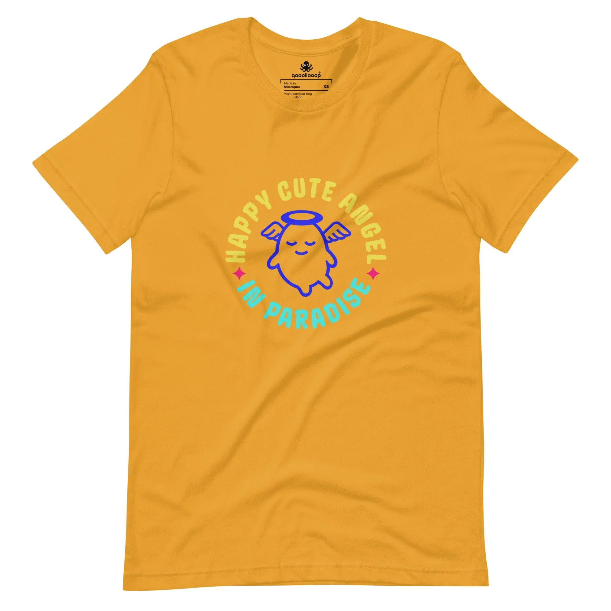 Happy Cute Angel | Multi-color Unisex Tees