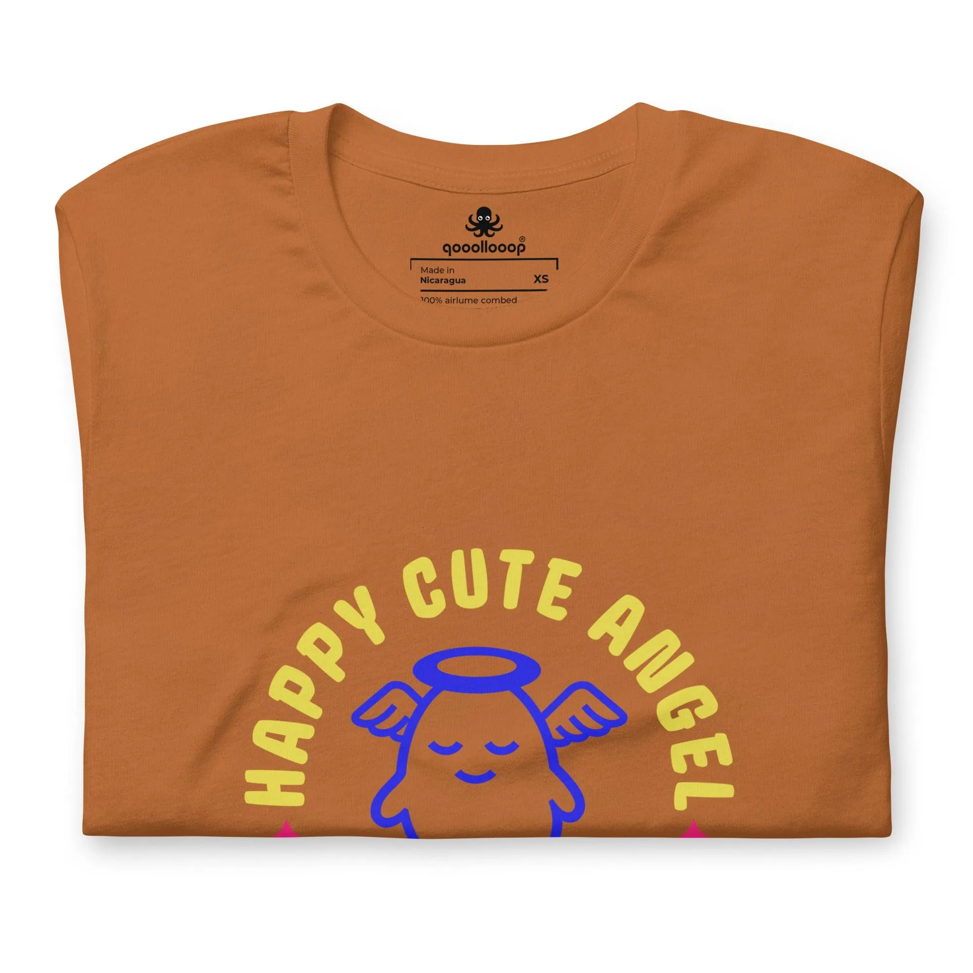 Happy Cute Angel | Multi-color Unisex Tees