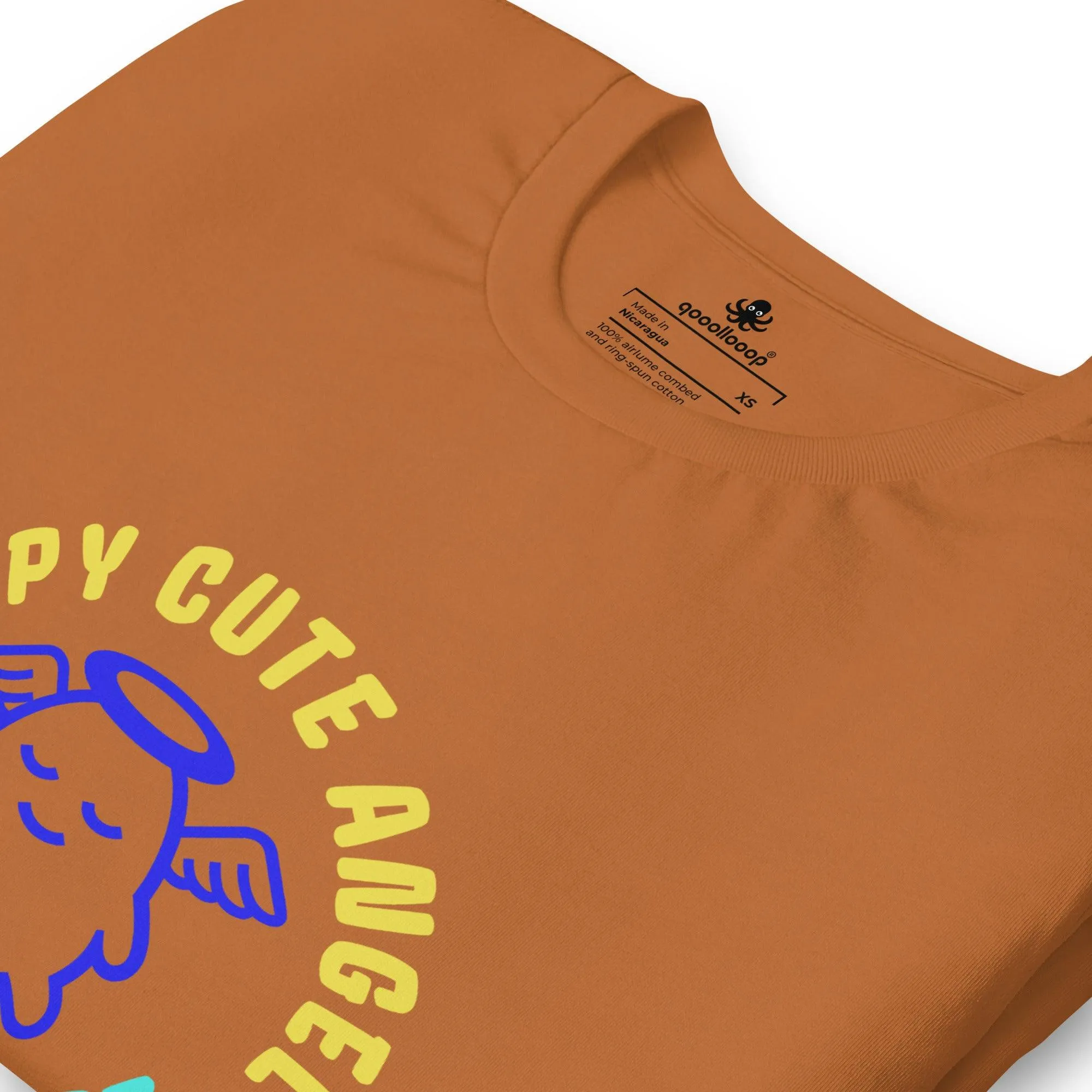 Happy Cute Angel | Multi-color Unisex Tees