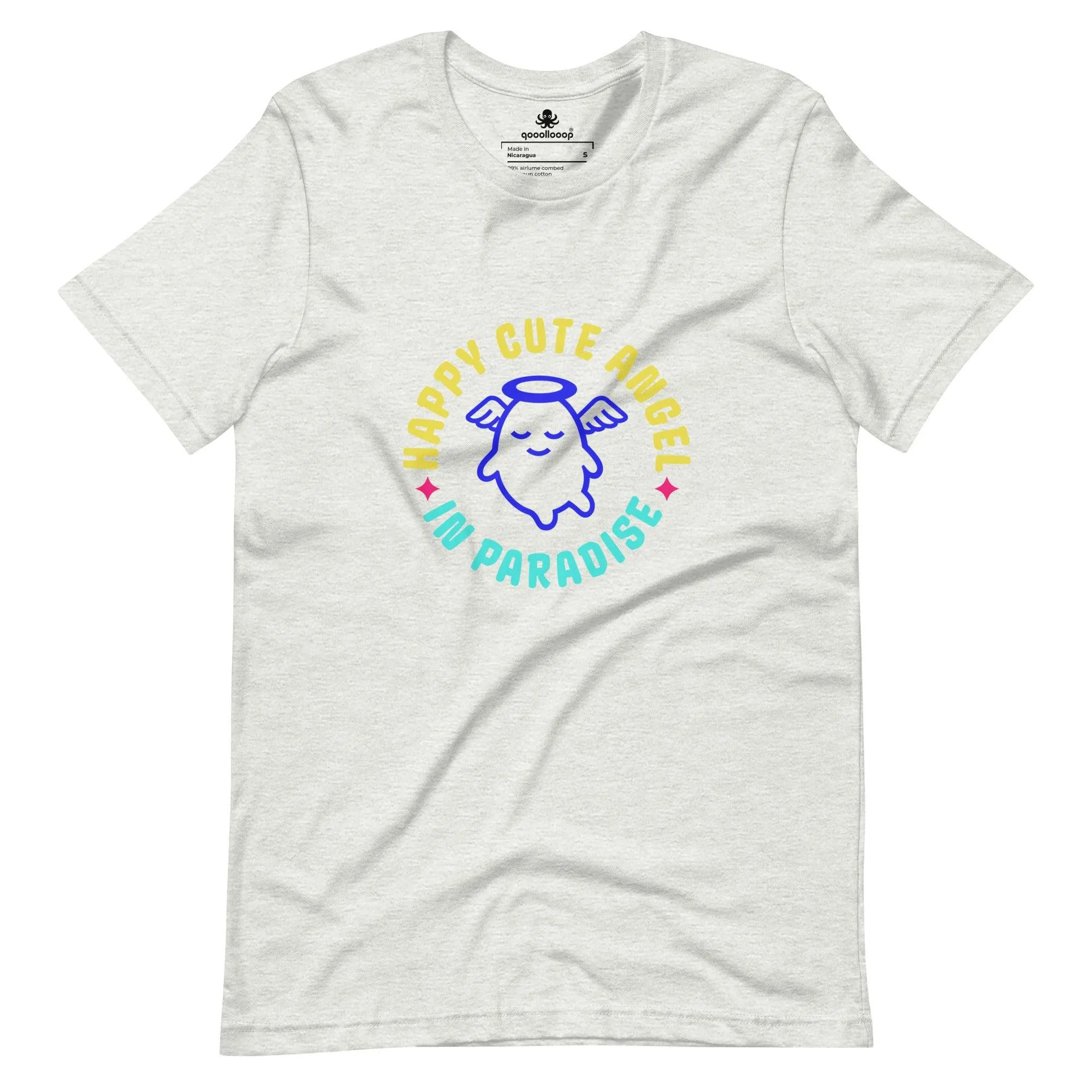 Happy Cute Angel | Multi-color Unisex Tees