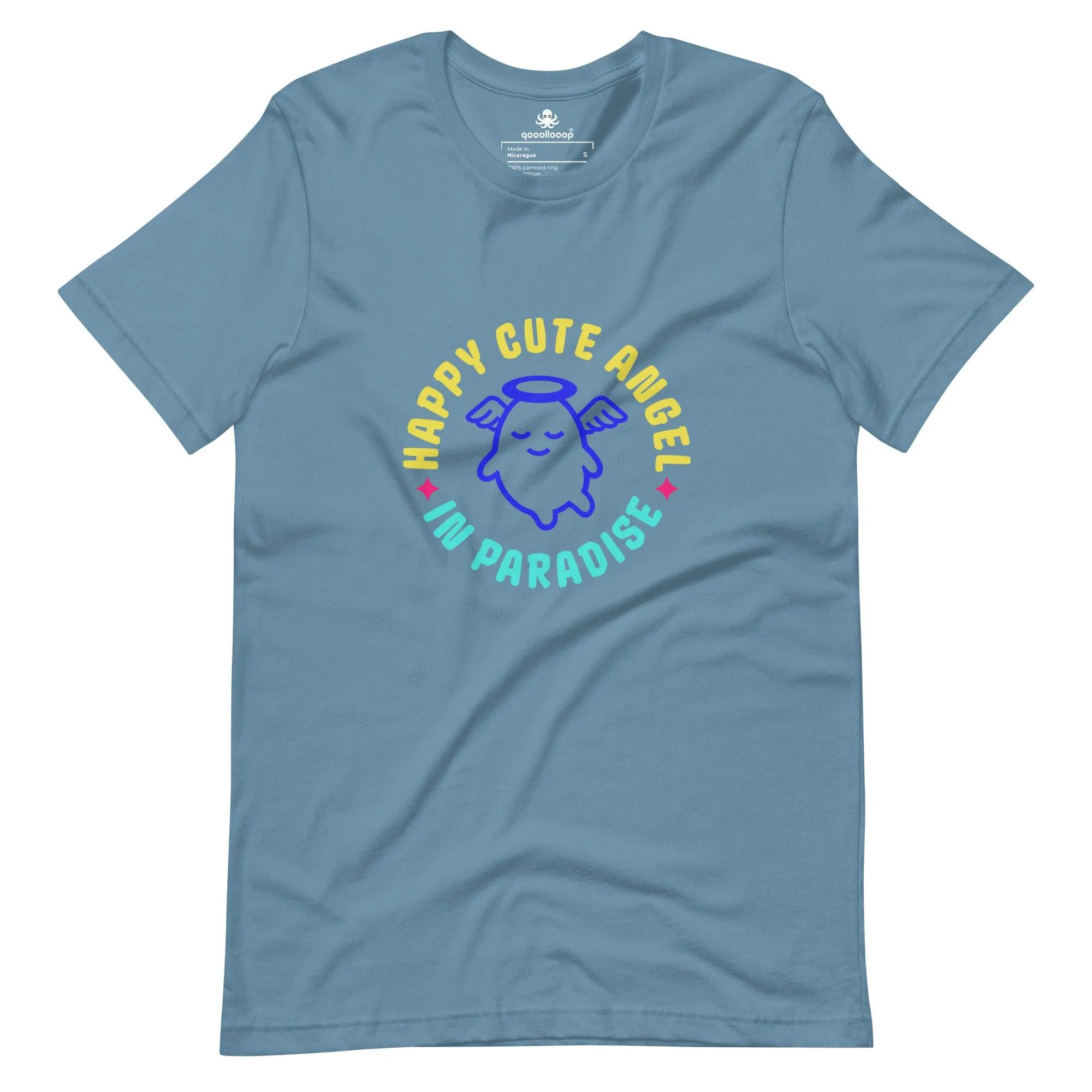 Happy Cute Angel | Multi-color Unisex Tees
