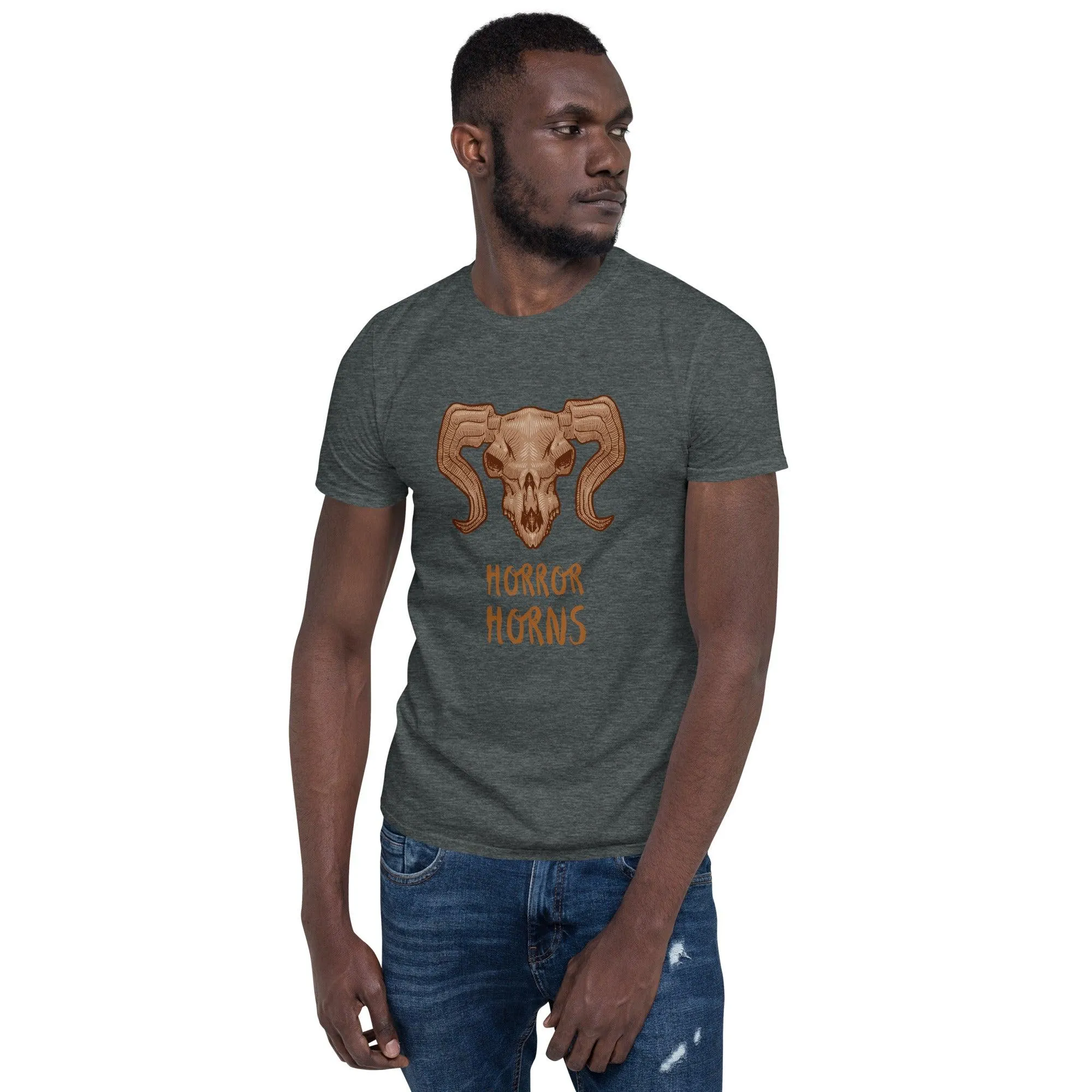 Horror Horns | Short-Sleeve Unisex Soft Style T-Shirt