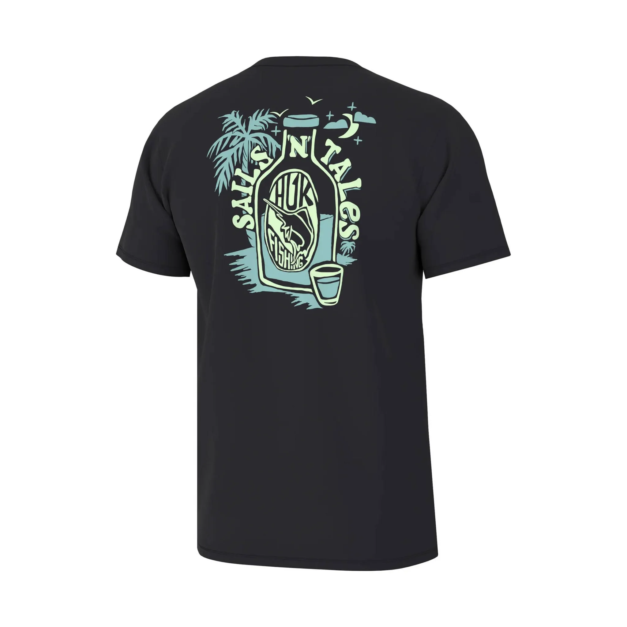 Huk Men's Sails N Tales Tee - Black