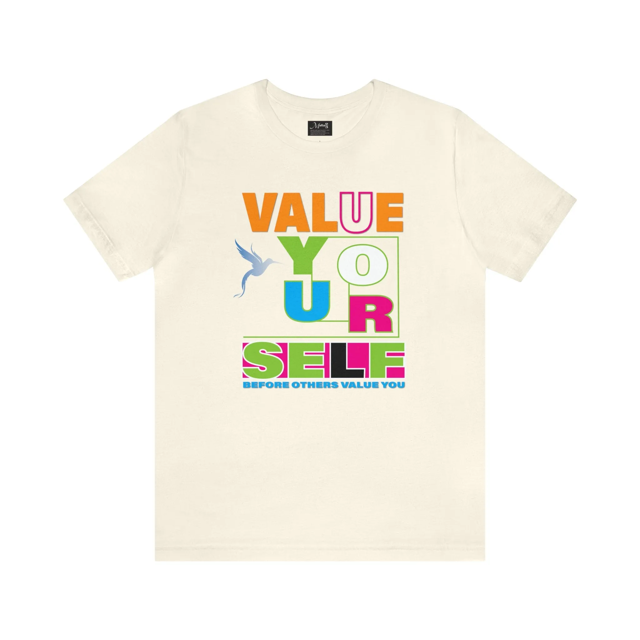 Know Your Value Inspirational Shirt | Motivational Men and Women Apparel | Trendy Positive Vibes Dress T-shirt