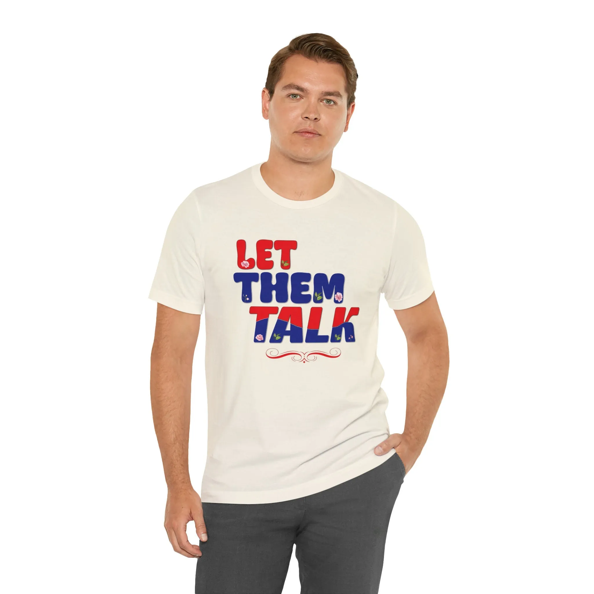 Let Them Talk Gym Boxing t-shirts | Prints ideas for friends tight-fitting casual Amazing T-shirt Exercise