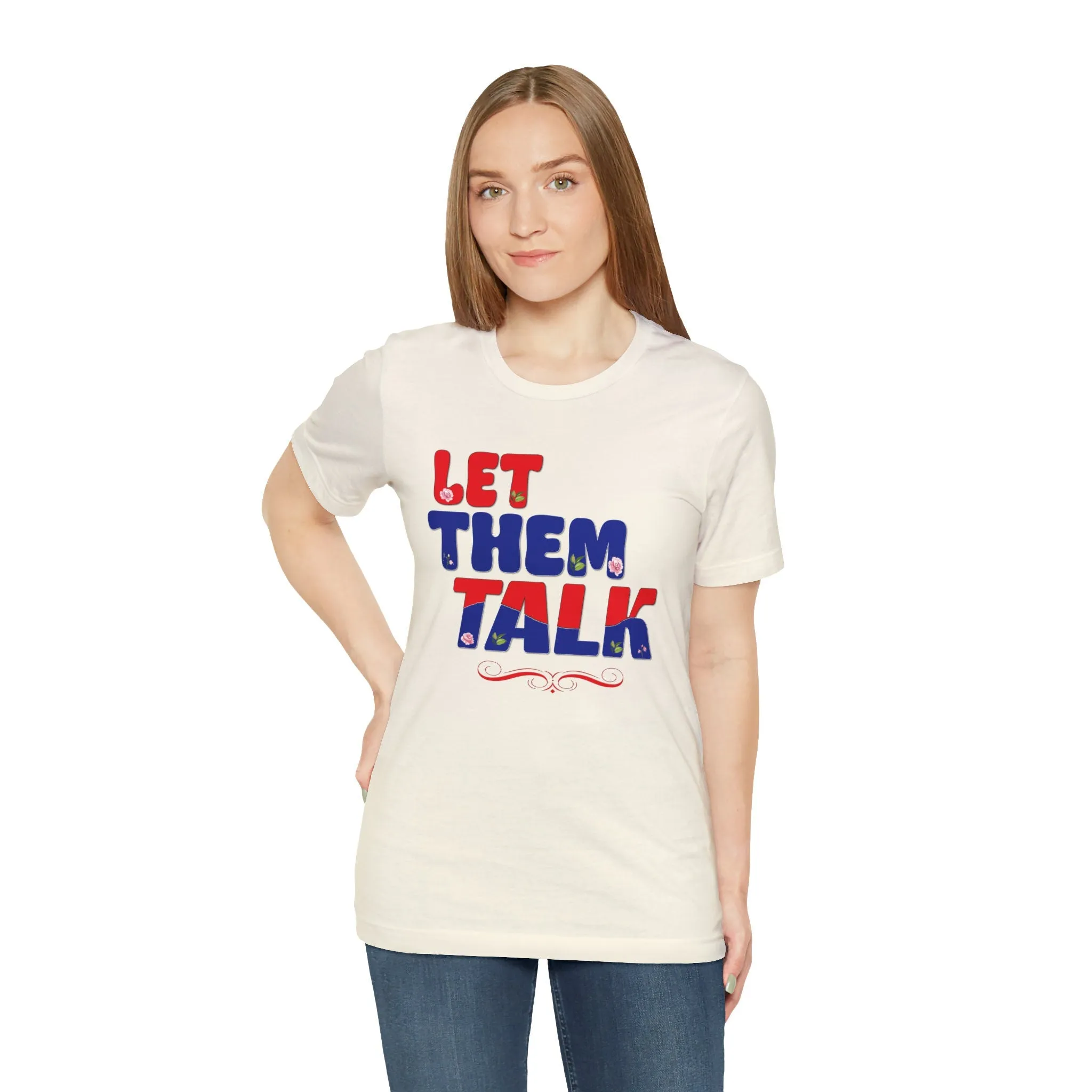 Let Them Talk Gym Boxing t-shirts | Prints ideas for friends tight-fitting casual Amazing T-shirt Exercise