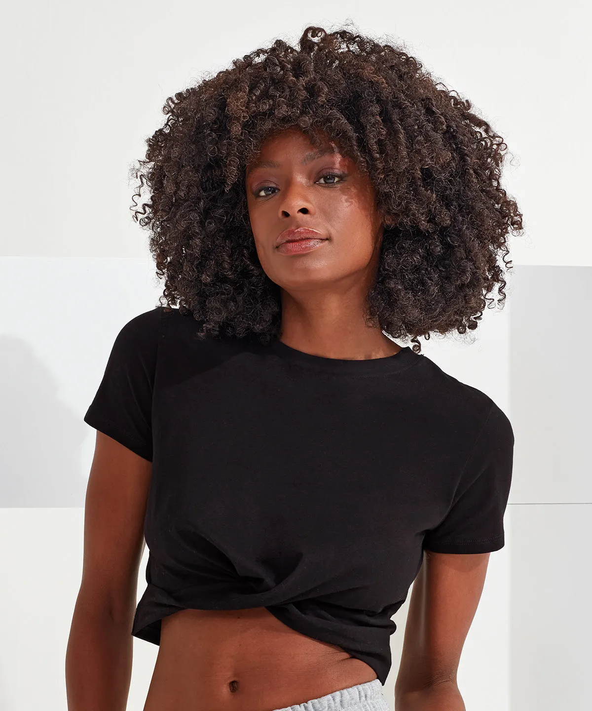 Light Pink - Women’s TriDri® twist crop top