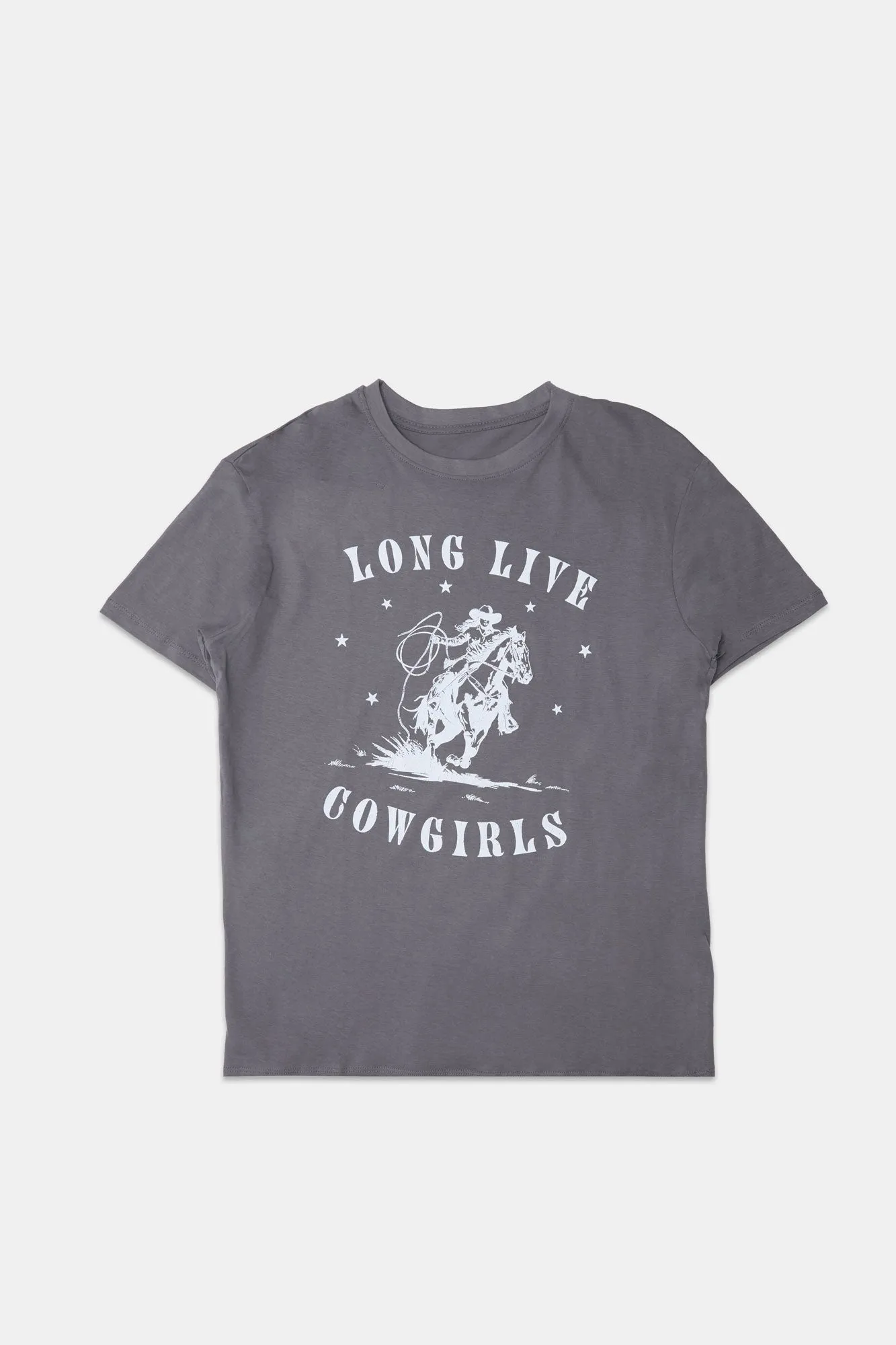 Long Live Cowgirls Graphic Boyfriend Tee