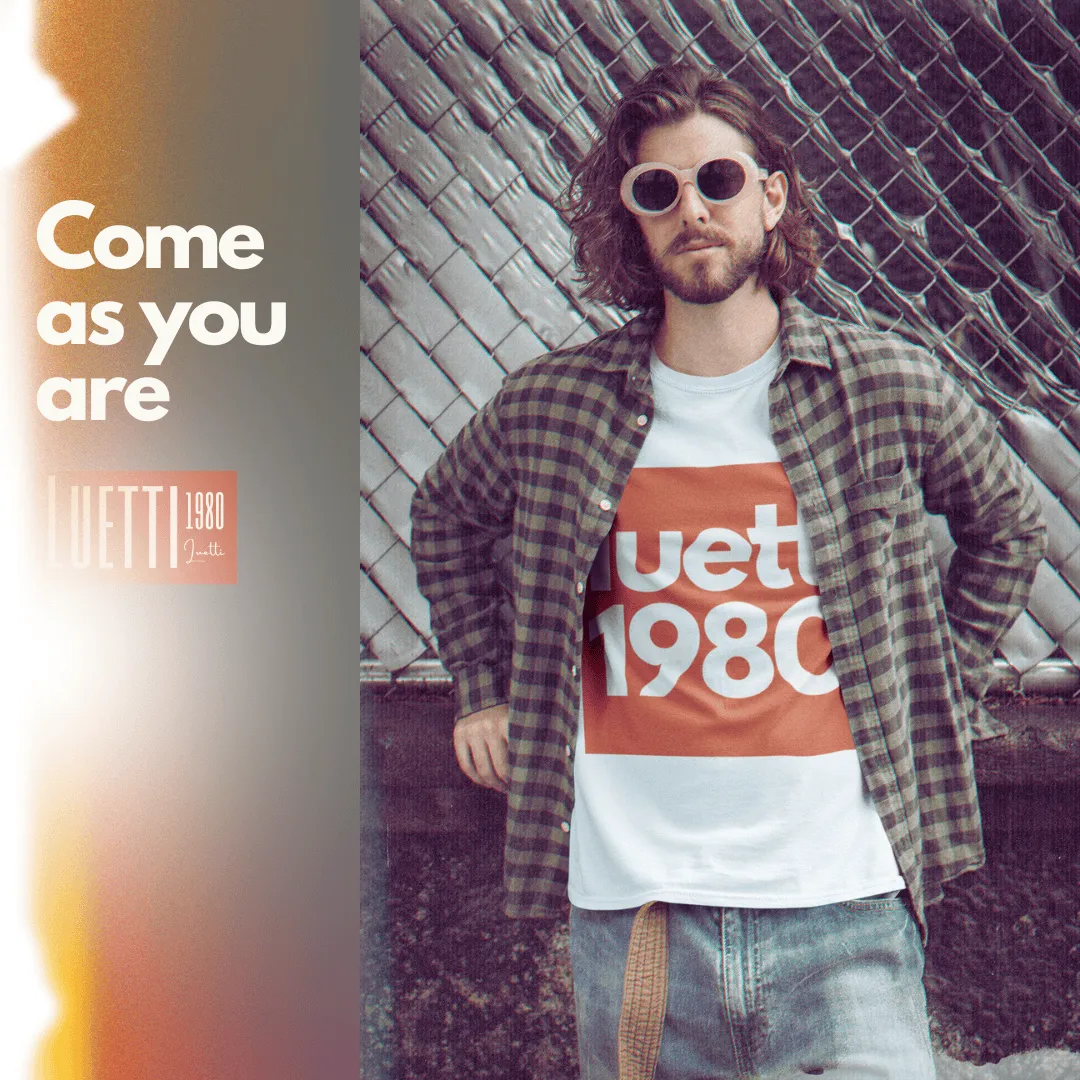 Luetti 1980 Front Logo Classic Fit T-shirt