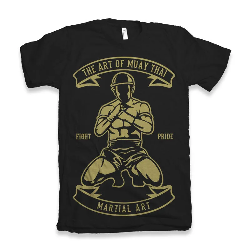 Martial Art Men's Bamboo Viscose/Organic Cotton Short Sleeve Graphic T-Shirt