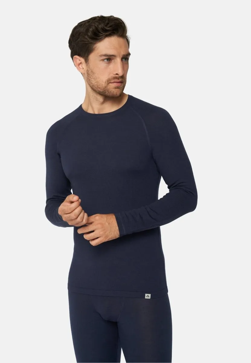 MERINO WOOL BASE LAYER SHIRT FOR MEN