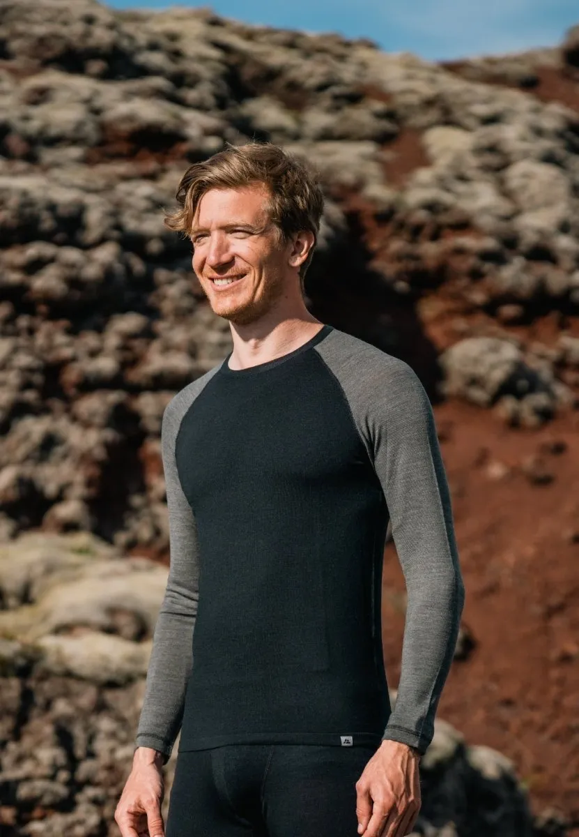 MERINO WOOL BASE LAYER SHIRT FOR MEN