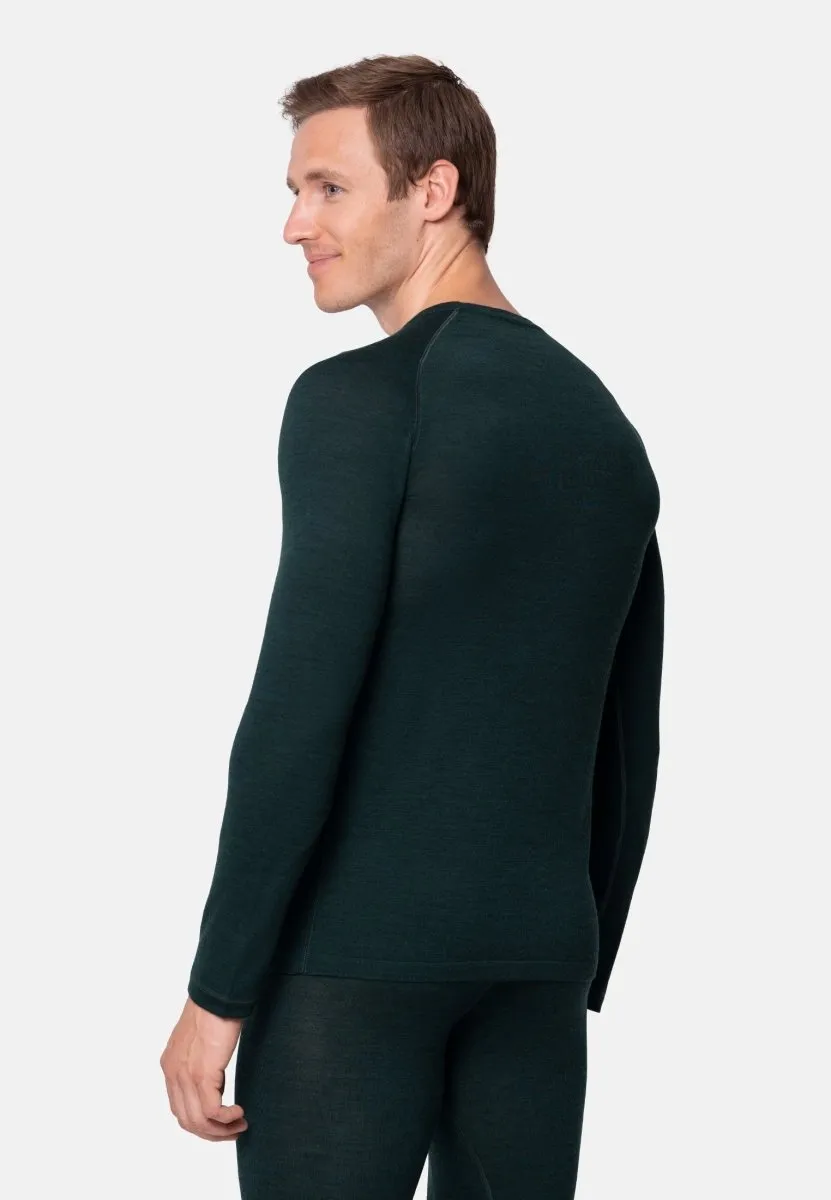 MERINO WOOL BASE LAYER SHIRT FOR MEN