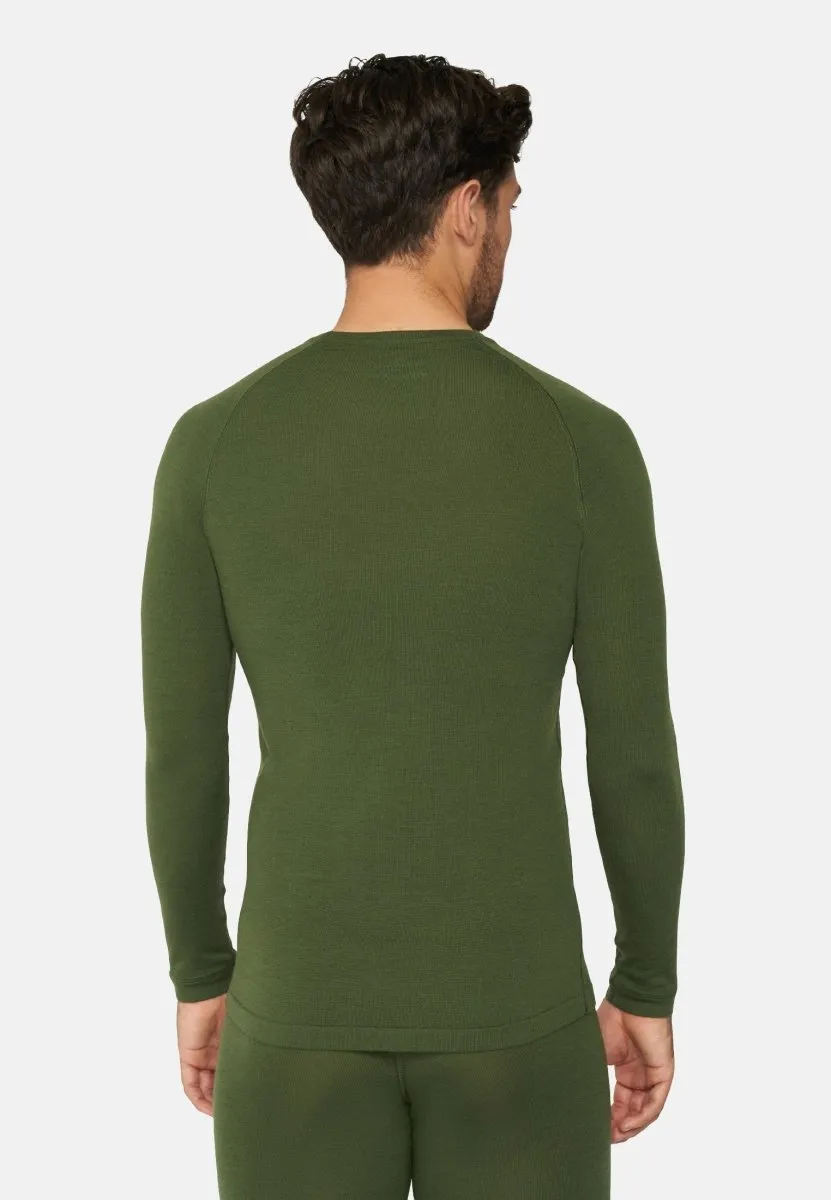 MERINO WOOL BASE LAYER SHIRT FOR MEN