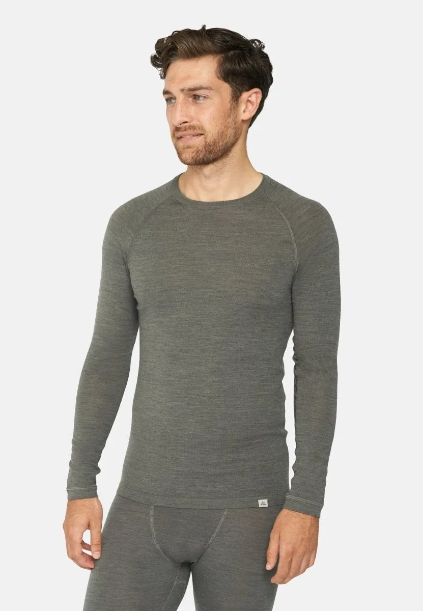 MERINO WOOL BASE LAYER SHIRT FOR MEN