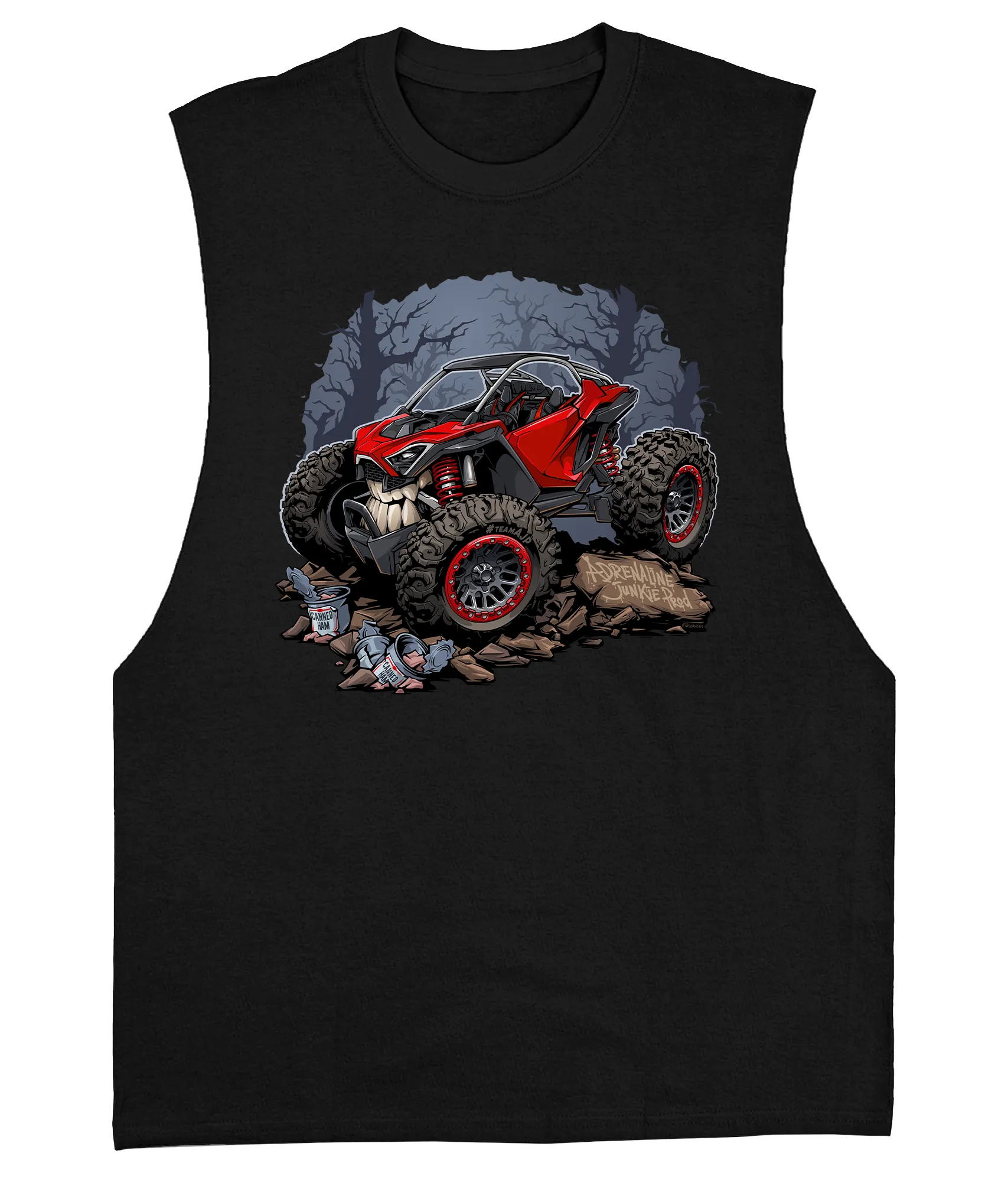 Monster RZR - "Ausie Cut" Premium Sleeveless T-Shirt - AdrenalineJunkieProd