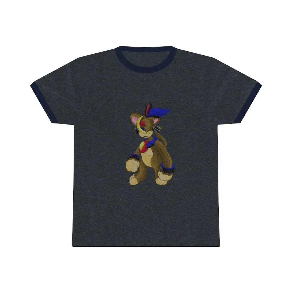Moongenki Unisex Ringer Tee